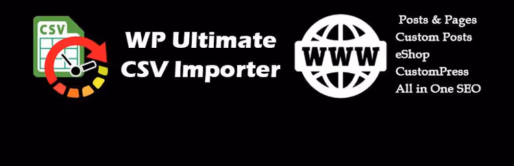 Page d'importation CSV dans l'extension Ultimate CSV Importer