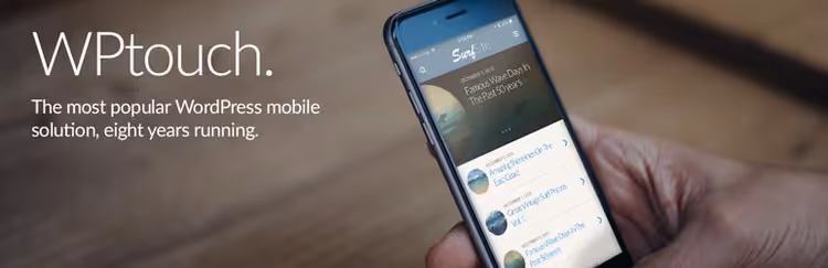 WPtouch, попередній перегляд мобільної теми WordPress
