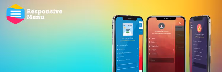 Responsive Menu, конструктор мобільного меню WordPress