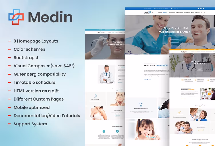 Medin teema avaleht seitsme meditsiinieriala demoküljendustega
