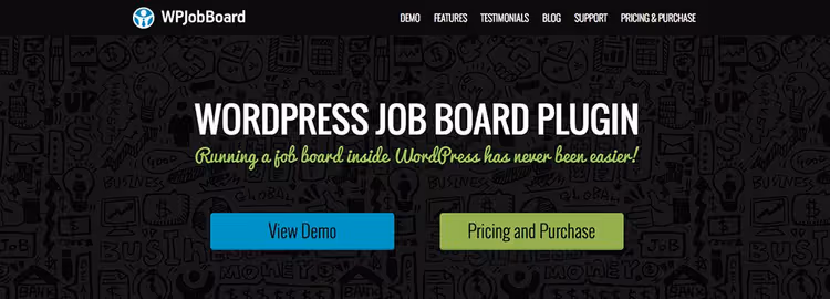 WP Job Board -rakentaja raahaa ja pudota -editorilla