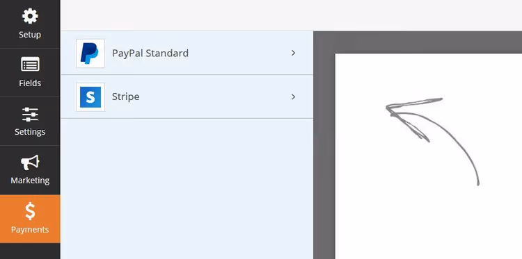 WPForms betalfält med artikelval och totalsummering