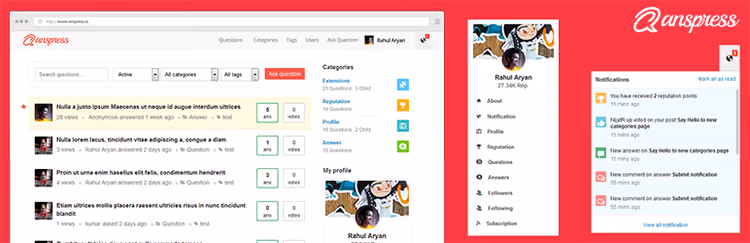 Página de preguntas y respuestas estilo StackOverflow con plugin AnsPress