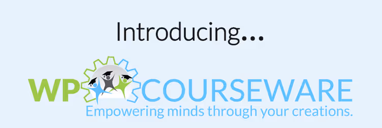 Drag-and-drop конструктор WP Courseware с модулями и уроками