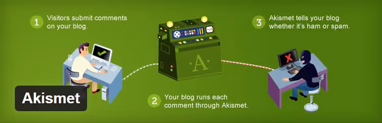 Akismet spam protection plugin