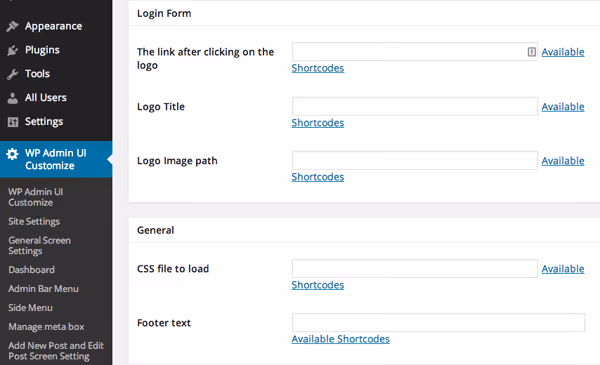Customizing the WordPress admin login page