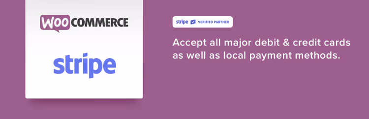 Pagina delle impostazioni Stripe nell'amministrazione di WooCommerce