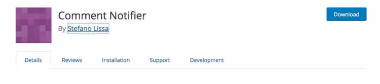 Comment Notifier utvidelse: minimalistisk innstillingsgrensesnitt