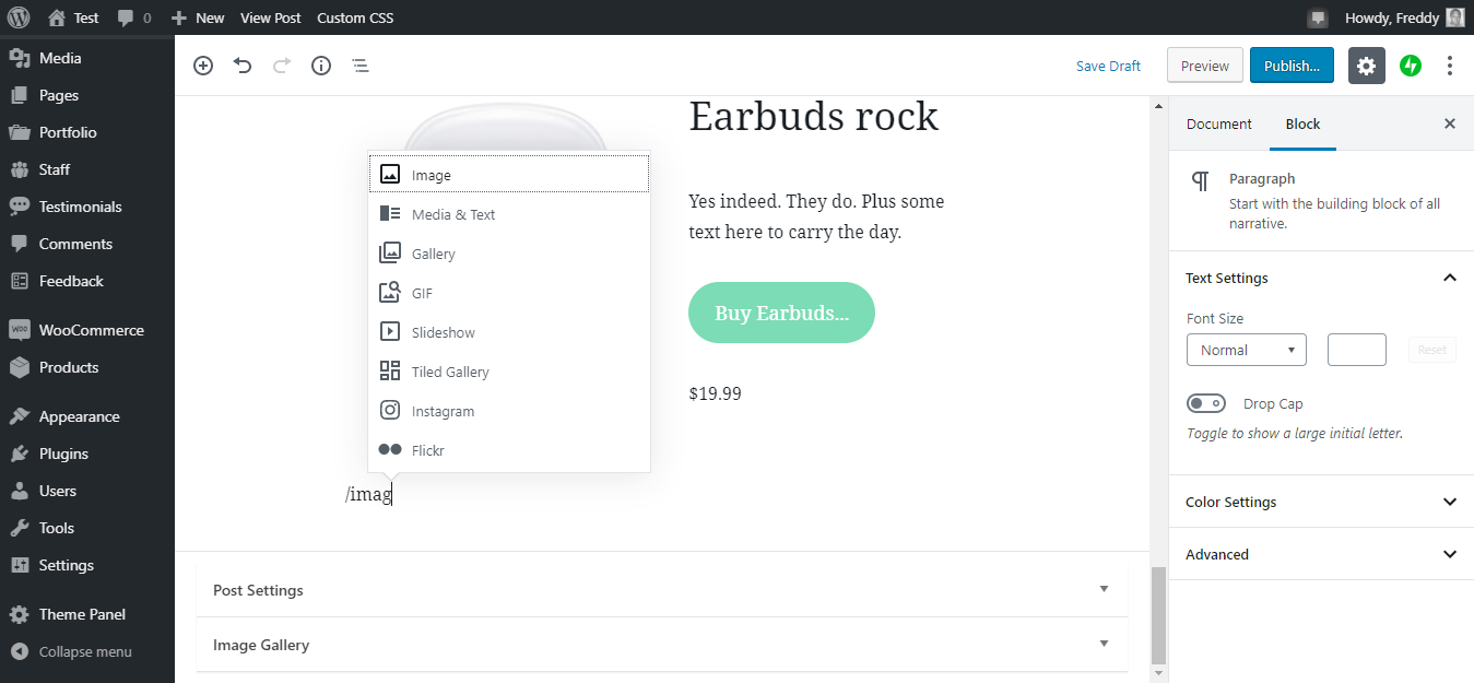 Пошаговое руководство по построителю Gutenberg для WordPress