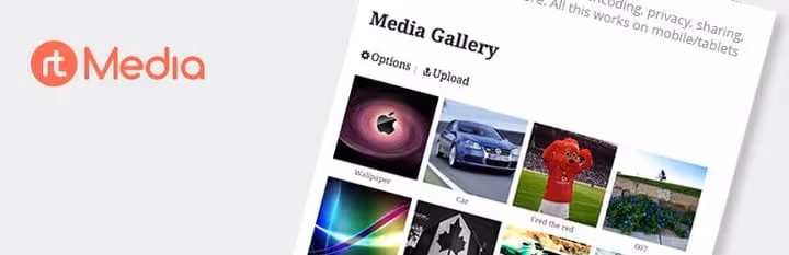 Wtyczka rtMedia do galerii multimediów BuddyPress