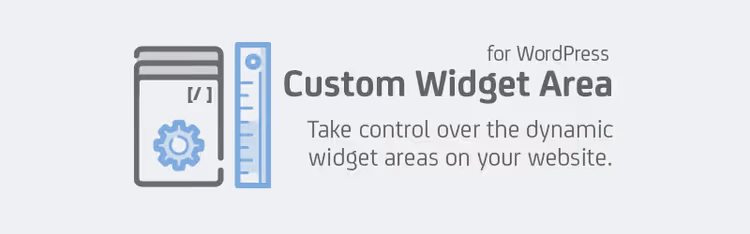 Custom Widget Areas anpassad widgetområdesbyggare