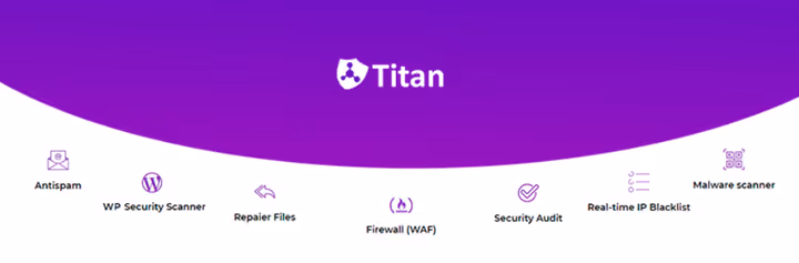 Scanner de segurança do Titan Anti-Spam