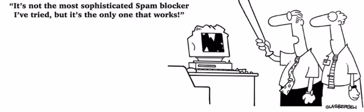 Interface do Minimalist Spam Destroyer