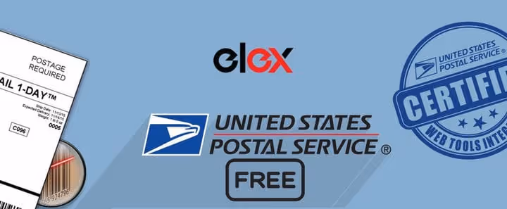 Página de configurações do plugin de envios ELEX USPS no administrador do WooCommerce
