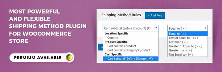Configurar regras adicionais de envio de taxa fixa no WooCommerce