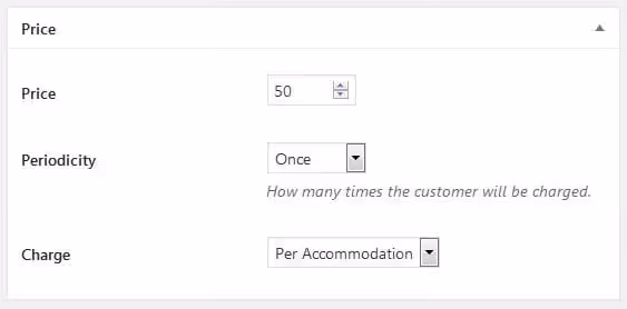 Adding hotel additional services in MotoPress