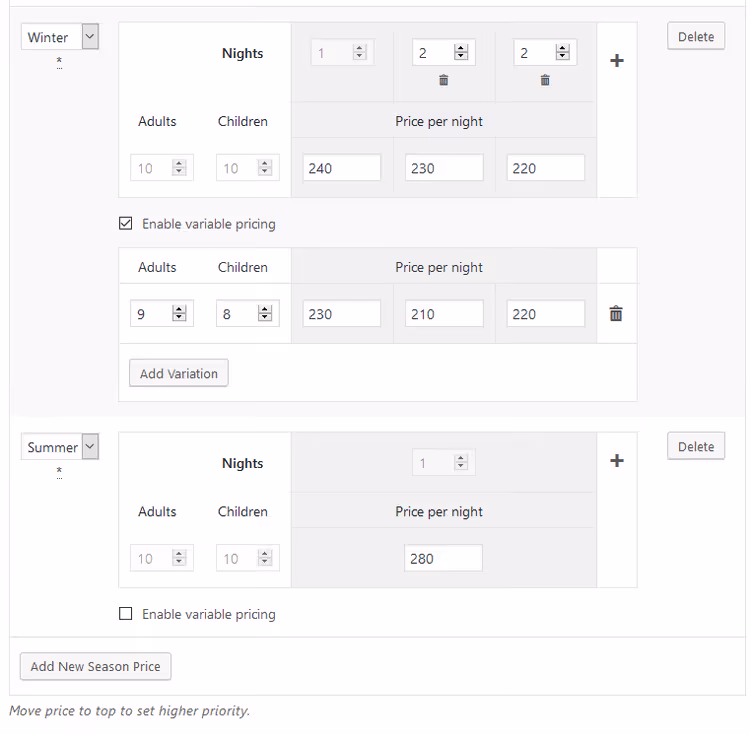Setting up refundable and non-refundable rates in MotoPress