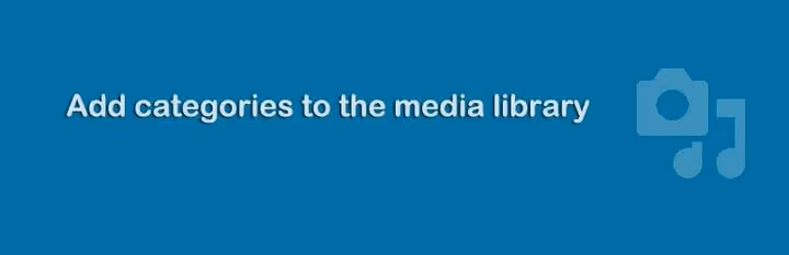 Media file categories in WP Media Library Categories plugin