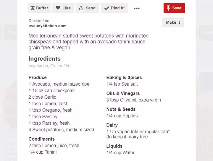 WP Recipe Maker oppskriftsredigering i WordPress-administrasjon
