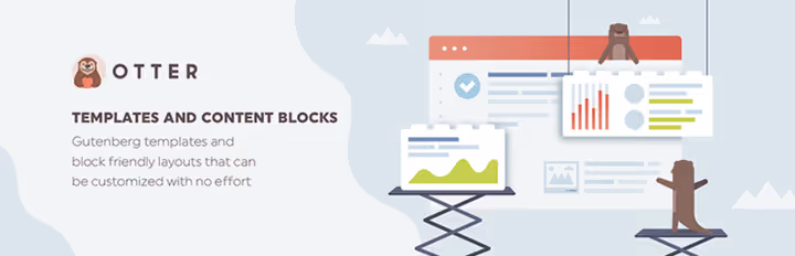Kolekcja bloków Otter Blocks od Themeisle