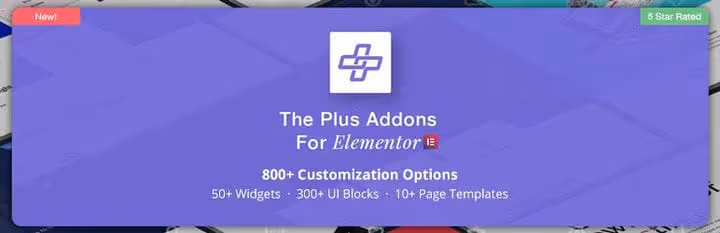 The Plus Addons-samling för Elementor