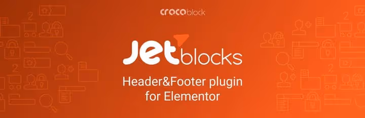 JetBlocks för att skapa sidhuvuden och sidfötter i Elementor