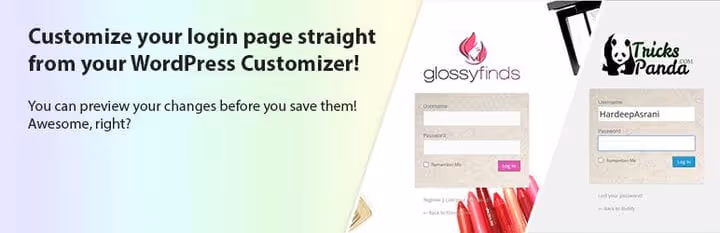 Panel dostosowywania logowania we wtyczce Login Customizer