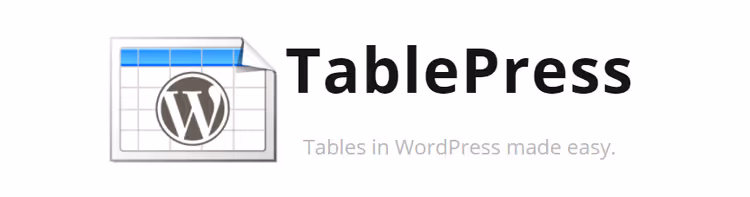 Interfejs zarządzania tabelami TablePress w panelu WordPress