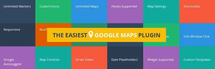 Google Maps -widget pienoiskuvalla ja lightboxilla sivupalkissa
