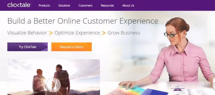 Платформа Contentsquare с тепловыми картами и аналитикой пользовательского опыта