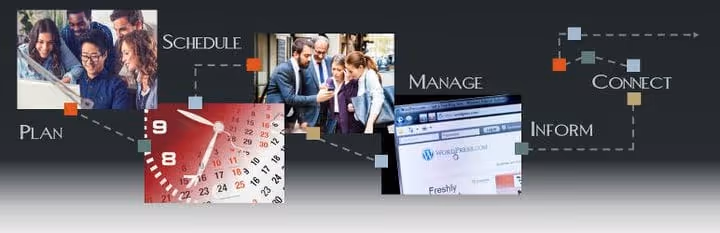 connectDaily-kalender med resurshantering och rumsbokning