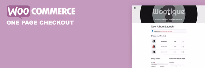 Checkout de página única do WooCommerce One Page Checkout