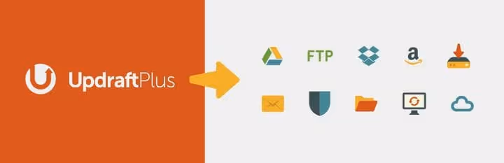 Panel de gestión de copias de seguridad de UpdraftPlus para WordPress