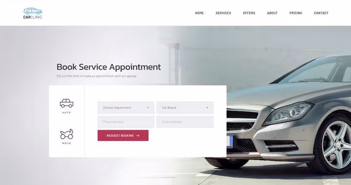 AutoTrader-Theme Fahrzeug-Inseratseite