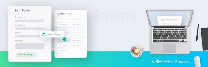 Minimalistische WeForms-Oberfläche mit Live-Vorschau des erstellten Formulars