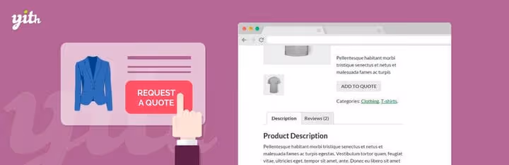 Page de réglages YITH Request a Quote, bouton Ajouter au devis sur la fiche produit