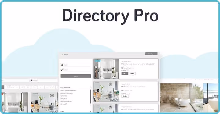 Katalogdemo på Directory Pro-tillägget