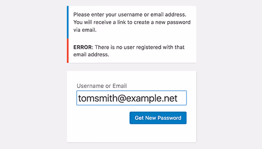 Pagina di login admin WordPress vuota dopo blocco