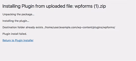 Blocco aggiornamento core WordPress per altro aggiornamento in corso