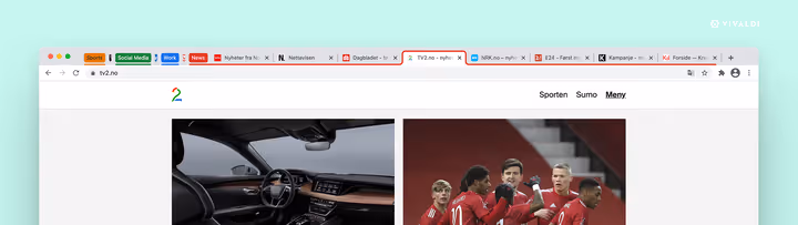 Groupement d'onglets dans Google Chrome