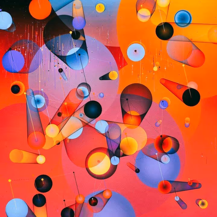 Generative Kunst von Manolo Gamboa Naon, algorithmische Kompositionen in Processing