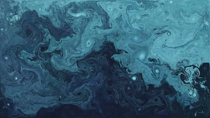 Gyre 35700, Mark Stocks Meditation über Meeresströmungen und Klima