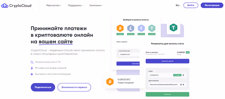 💰 Recensione CryptoCloud: pagamenti crypto senza KYC e con commissione dello 0,4%