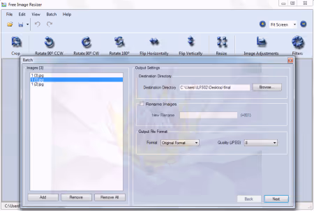 Batch resizer Free Image Resizer with rotation and renaming