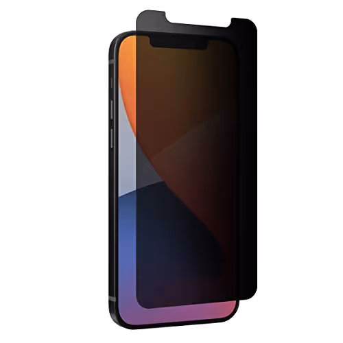 Película protetora ZAGG InvisibleShield Glass Elite Privacy+ com filtro de privacidade