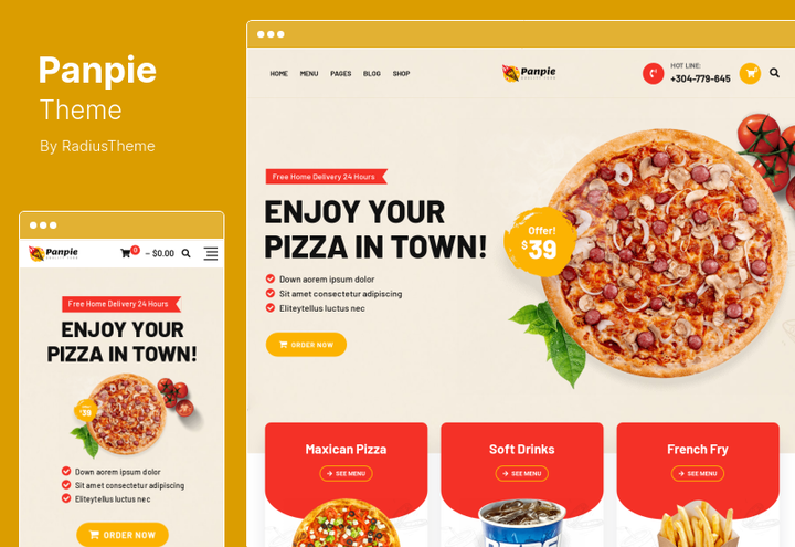 20 parasta Pizzeria WordPress-teemaa 🍕 2022