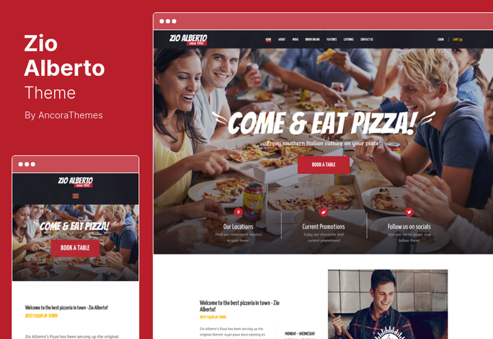 Los 20 mejores temas de WordPress para pizzerías 🍕 2022