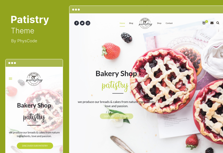 22 лучшие темы WordPress для пекарен 🍞 🥐 2022