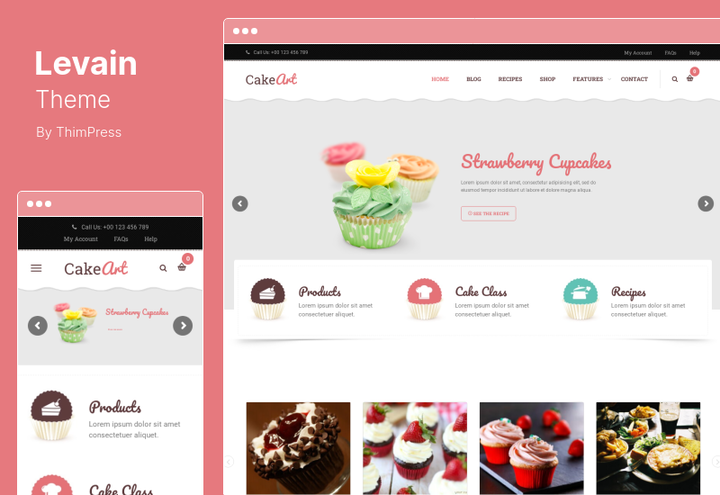 22 лучшие темы WordPress для пекарен 🍞 🥐 2022