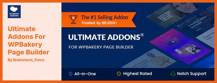 Пакет элементов Ultimate Addons для WPBakery Page Builder